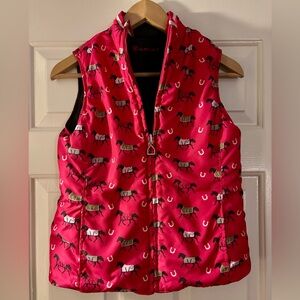 Ariat Kids Horse Print Vest